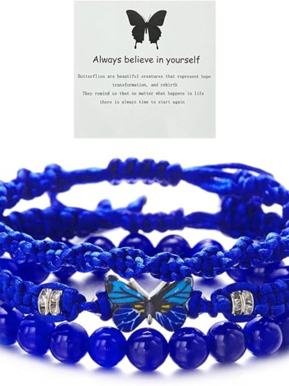 Believe in Yourself Butterfly Bracelet NWT